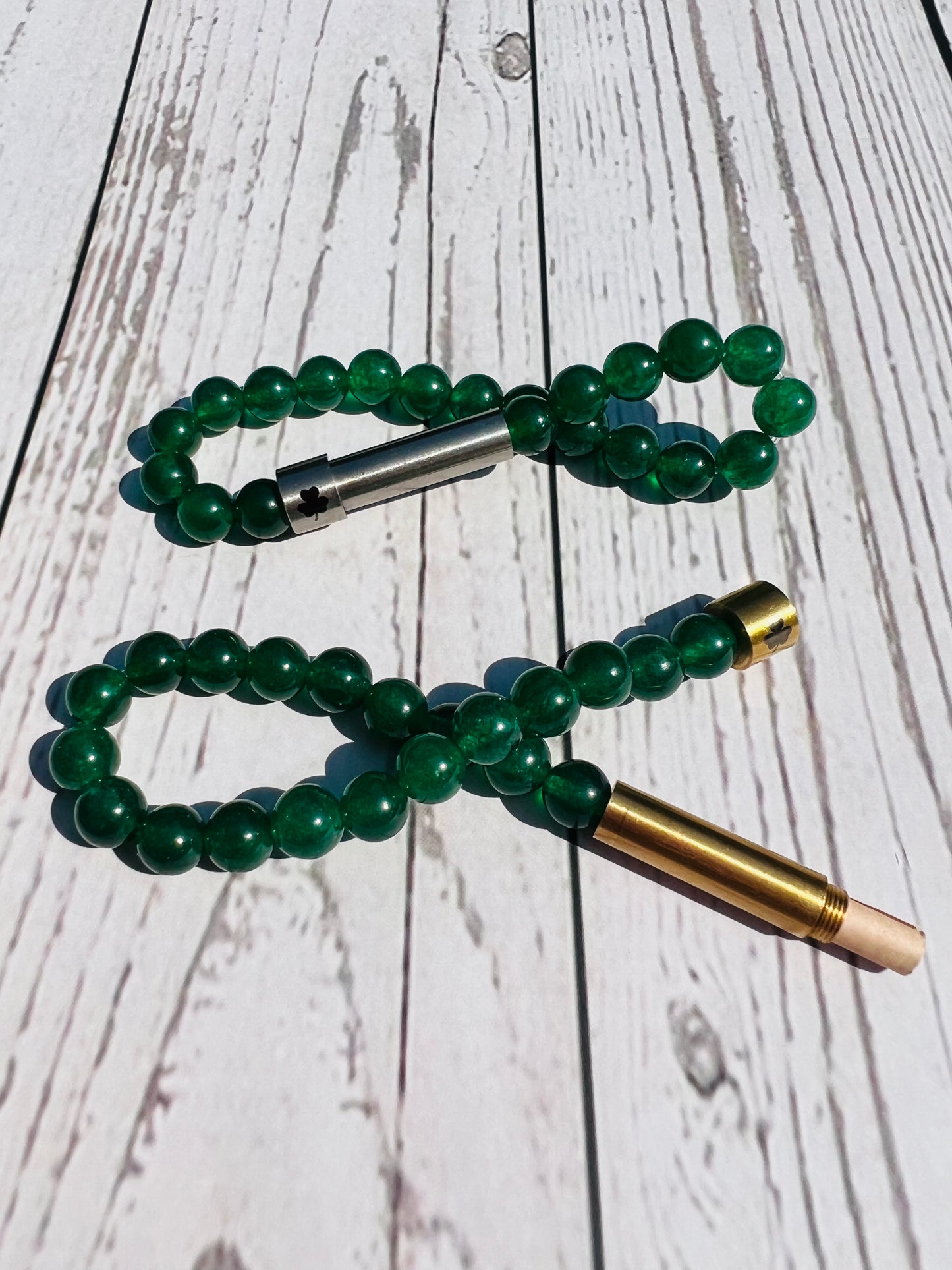 Green Jade Sentiment Bracelet