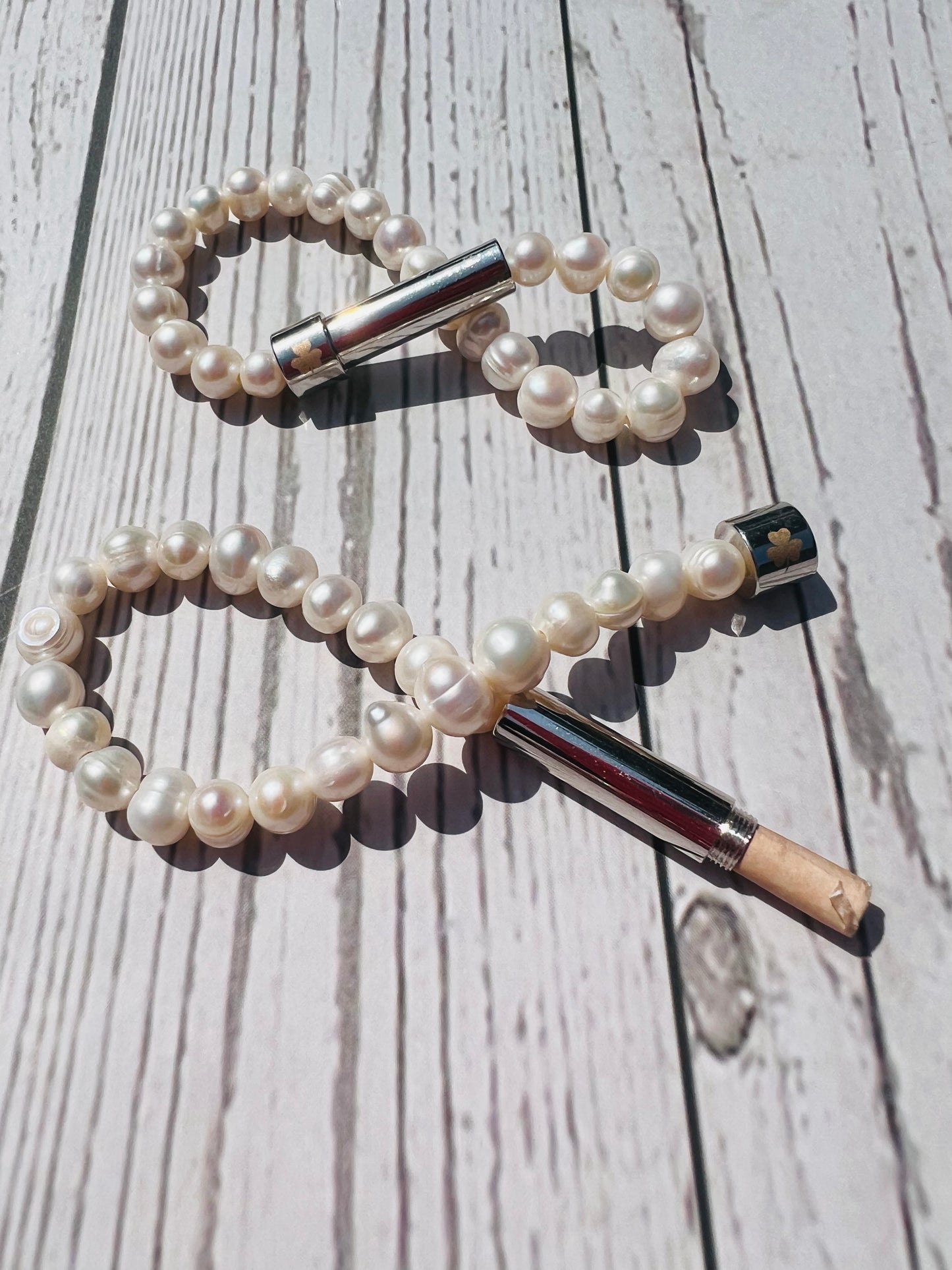 Freshwater Pearl Sentiment Bracelet *Limited Edition*