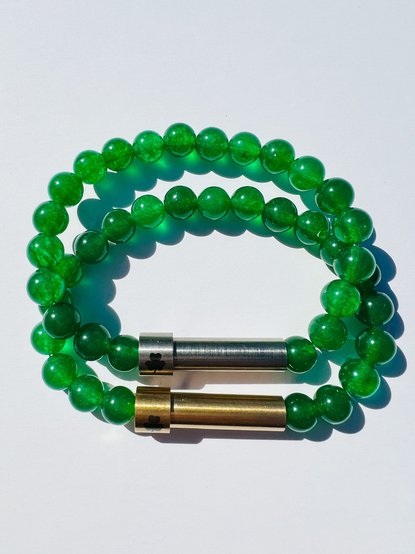 Green Jade Sentiment Bracelet